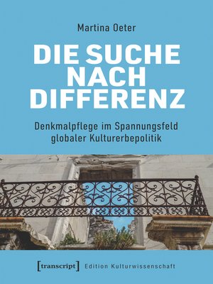 cover image of Die Suche nach Differenz
